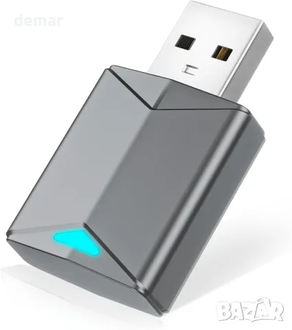 Мини безжичен CarPlay адаптер, конвертиране на кабелен в безжичен CarPlay