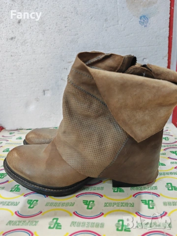 Страхотни кожени боти AS98 /42 номер , снимка 5 - Мъжки ботуши - 53335597