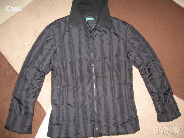 Зимно яке BENETTON   дамско,М-Л, снимка 2 - Якета - 34552411