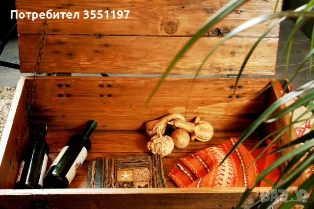 Холна маса от сандък с място за багаж, снимка 9 - Маси - 52308659