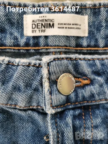 Дънкова пола ZARA, снимка 3 - Поли - 50223894