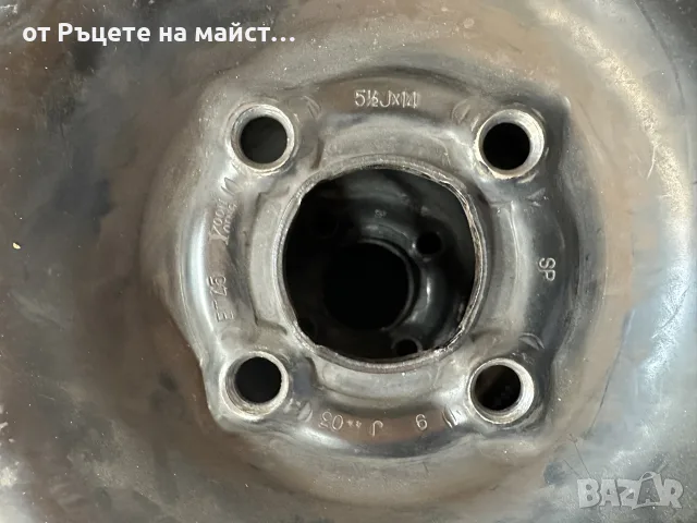 продавам джанти с гуми зимни 175/70/14, снимка 2 - Гуми и джанти - 55992826