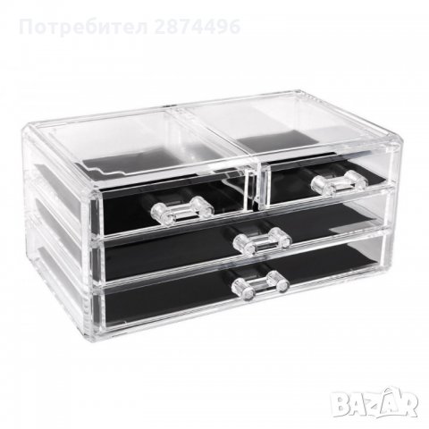 1759 Настолен органайзер за бижута с чекмеджета, снимка 9 - Други стоки за дома - 35794520