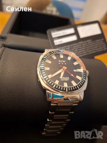 RSW Romeo Dive automatic swiss watch, снимка 3 - Мъжки - 56274348