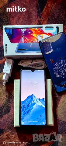 SAMSUNG GALAXY A70-Перфектно състояние.Пълен комплект, снимка 8 - Samsung - 56184013