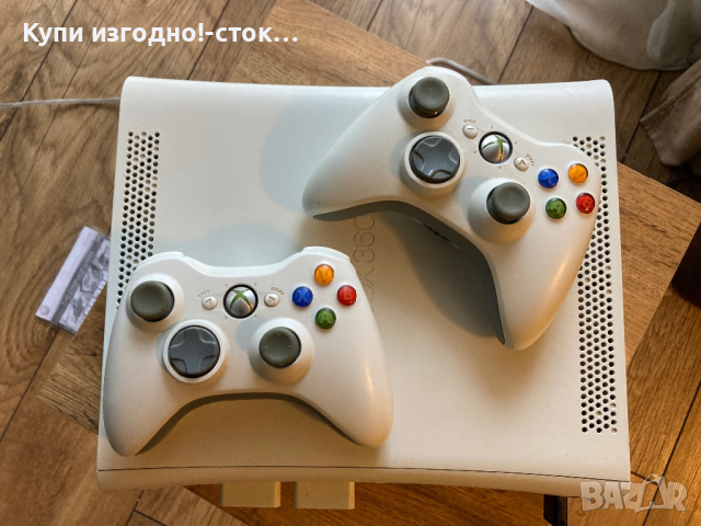 Хакнат Xbox 360 с два джойсткика и 500 игри , снимка 4 - Xbox конзоли - 44650691