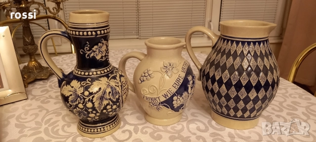 Vintage. Нови. GERZIT W.Germany. Керамични кани 1 л. и 1,5 л. Кана., снимка 3 - Колекции - 30446627