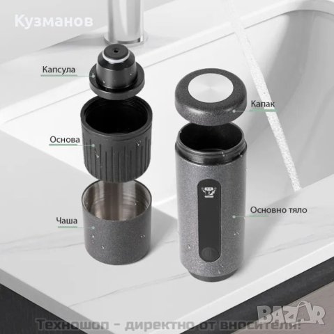 Акумулаторна еспресо кафемашина за автомобил, камион, лодка, къмпинг и т.н., снимка 7 - Кафемашини - 40320055