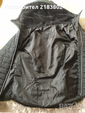 Черно зимно яке Lindex, снимка 7 - Якета - 36247889