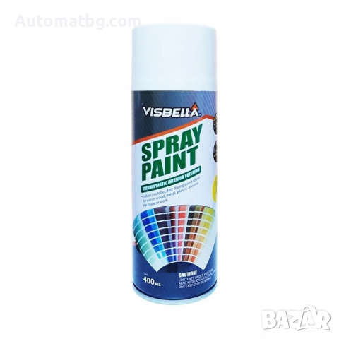 Спрей боя Automat, 400ml, Боя 1007, Бял мат