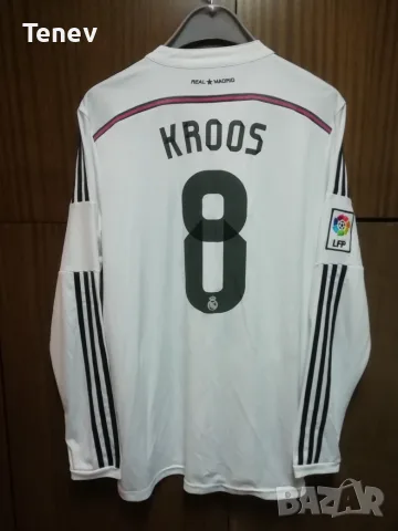 Real Madrid Kroos Adidas 2014/2015 оригинална тениска фланелка екип Кроос Реал Мадрид 