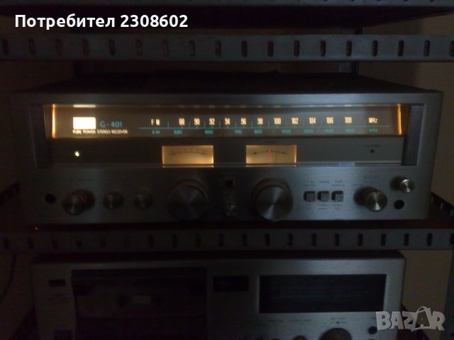 Продавам : Sansui G-401/ Vintage Hi-Fi приемник / Работи, снимка 3 - Ресийвъри, усилватели, смесителни пултове - 41816774