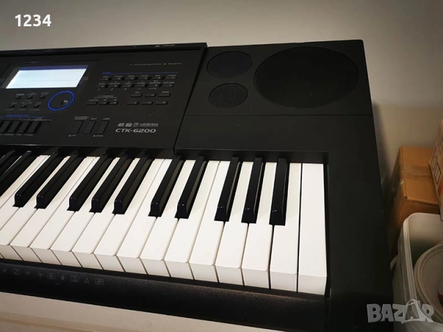 Синтезатор клавир CASIO CTK-6200 с динамична клавиатура и USB порт 5 октави, снимка 12 - Синтезатори - 52656264
