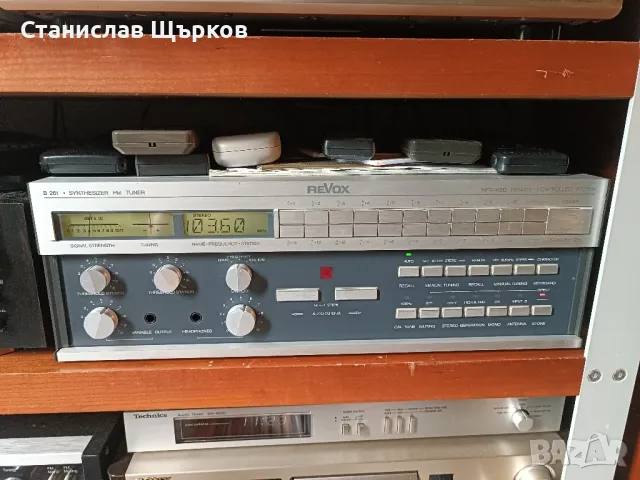 Revox B-261 Synthesizer Stereo Tuner , снимка 5 - Ресийвъри, усилватели, смесителни пултове - 50174561