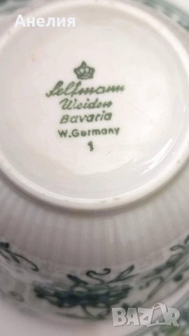 Seltmann Weidenen Bavaria зелен лук , снимка 9 - Чинии - 51546454