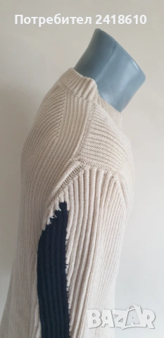 Stone Island Ribbed Wool Mens Size L - XL  ОРИГИНАЛ! Мъжки Пуловер!, снимка 17 - Пуловери - 53284909