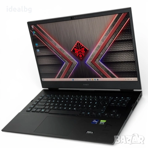 HP Omen 17" QHD 165Hz i9-11900h 32GB RAM 1TB SSD RTX 3080 16GB, снимка 3 - Лаптопи за игри - 53432393