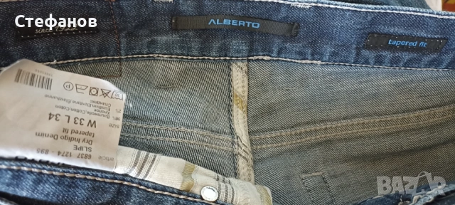 Мъжки дънки Alberto, модел Slipe, снимка 3 - Дънки - 53592714