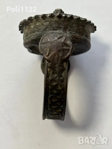 Възрожденски пръстен, снимка 7 - Антикварни и старинни предмети - 50230465