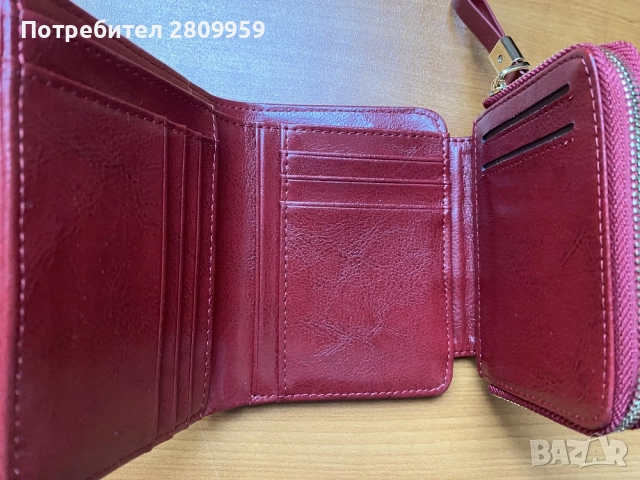 Дамско портмоне, снимка 6 - Портфейли, портмонета - 52974558