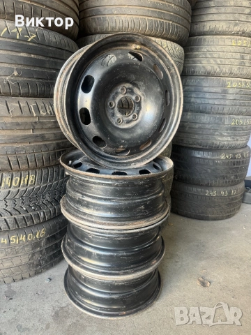 Железни джанти 5х100 15” голф 4 , снимка 2 - Гуми и джанти - 52502554