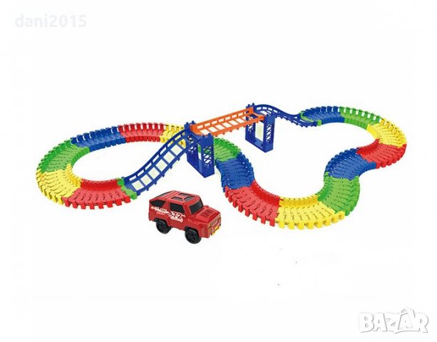 Джип на път - 108 елемента, снимка 1