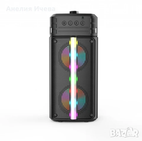 Преносима тонколона с акомулаторна батерия, микрофон и дистанционно , снимка 2 - Тонколони - 51376328