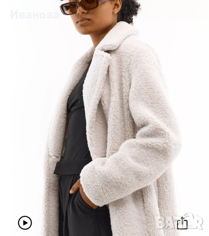 Дамско палто Teddy