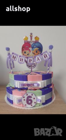 Картонена / хартиена торта ръчна изработка, с и без пълнеж, снимка 3 - Кетъринг - 22879786