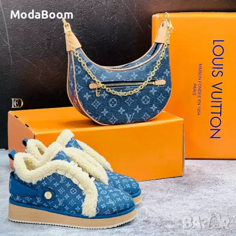 Louis Vuitton дамски комплекти Различни модели , снимка 9 - Дамски боти - 48374259