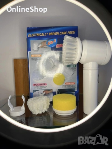 Четка за почистване 5в1 Magic Brush, снимка 8 - Мопове, кофи, четки и метли - 53574040