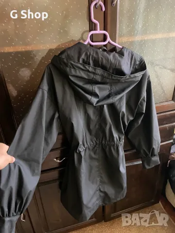 Дамски шлифер яке дъждобран с качулка водоустойчиво, снимка 5 - Якета - 48235451