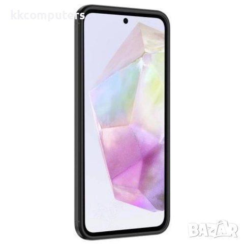 Samsung Galaxy A26 5G Удароустойчив Litchi Skin Калъф и Протектор, снимка 3 - Калъфи, кейсове - 51450800