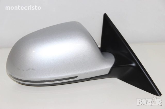 Дясно огледало Audi A5 coupe купе 2 врати (2007-2010г.) 10 пина / прибиране прибиращо мъртва точка, снимка 3 - Части - 51854038