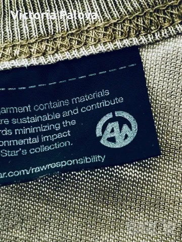 Дълга рокля G-STAR RAW памук и лен, снимка 3 - Рокли - 47362468