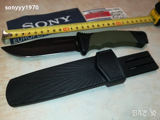 НОЖ ТАКТИЧЕСКИ С ТВЪРДА НОЖНИЦА 2108231721, снимка 3 - Ножове - 41923335