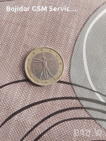 1 Евро 2002г. Италия