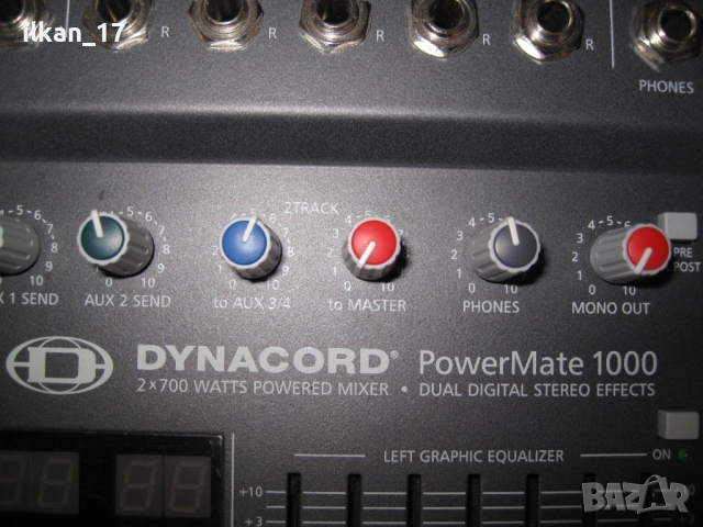DYNACORD PowerMate 1000-2 2 x 700W Внос От Германия НОВ!, снимка 9 - Ресийвъри, усилватели, смесителни пултове - 53847684