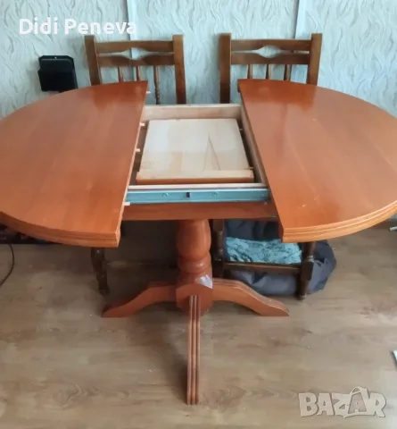 Продавам масивна маса , снимка 3 - Маси - 55840783