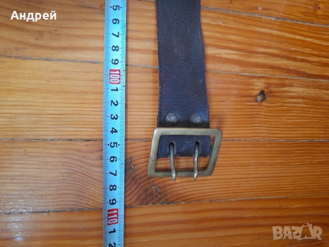 Стар Военен колан #10, снимка 4 - Антикварни и старинни предмети - 53470413