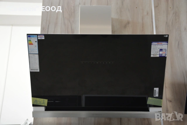 Мощен стъклен аспиратор Bosch DWK98PR60 T, снимка 7 - Абсорбатори - 53646743