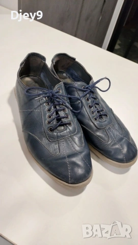 луксозни и леки мъжки обувки естествена кожа 