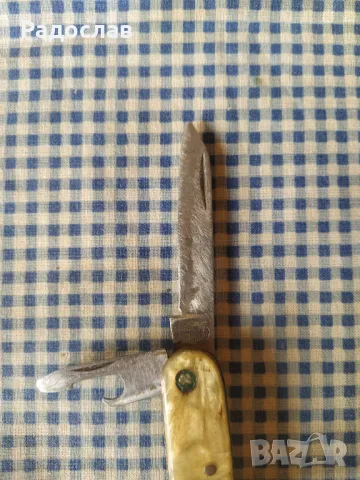 Петко Денев джобно ножче  без луфтове , снимка 3 - Ножове - 49907513