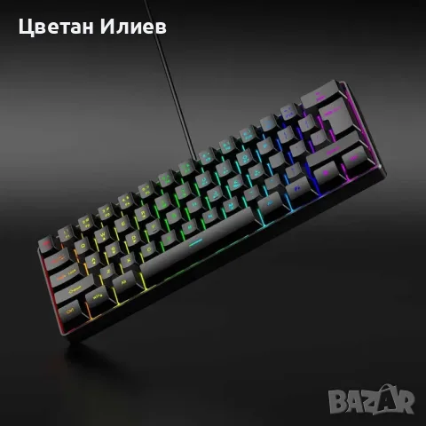 GOTBAT Gaming Keyboard / GOTBAT гейминг клавиатура, снимка 2 - Клавиатури и мишки - 55940838
