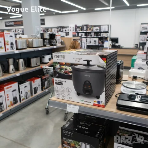 Оризоварка Camry CR 6419 1L, 400W с функция за готвене на пара и поддържане на топлината