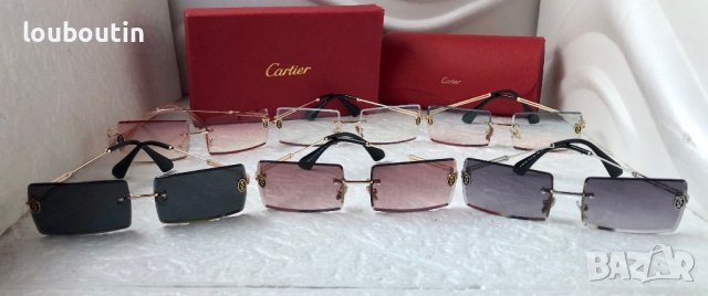 Cartier 2023 слънчеви очила унисекс дамски мъжки очила, снимка 11 - Слънчеви и диоптрични очила - 38999516