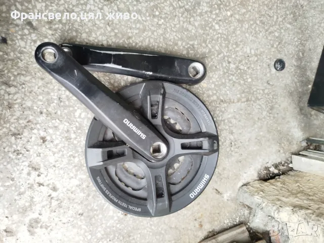 Курбел за електрически велосипед колело Shimano fc m 171, снимка 1