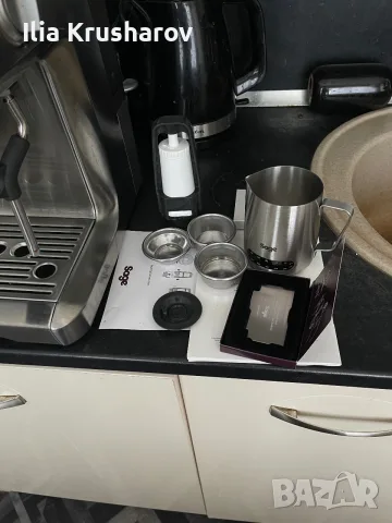 Кафемашина Sage Barista Express , снимка 4 - Кафемашини - 56005455
