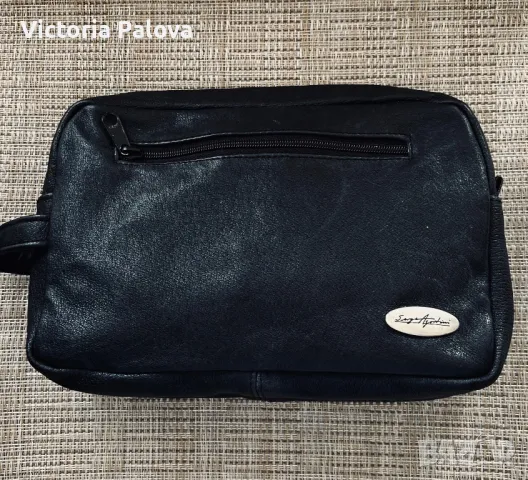 Чанта/несесер SERGE AGOSTINI vintage Италия, снимка 3 - Чанти - 49731819