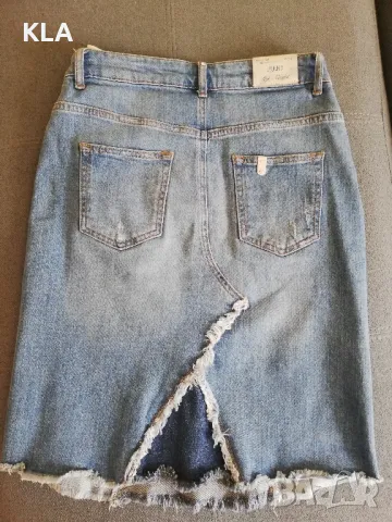 Дънкова пола Liu jo , снимка 2 - Поли - 47733681